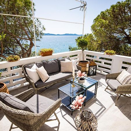 Zadar Center Beach Apartment - Directly On The Sea المظهر الخارجي الصورة