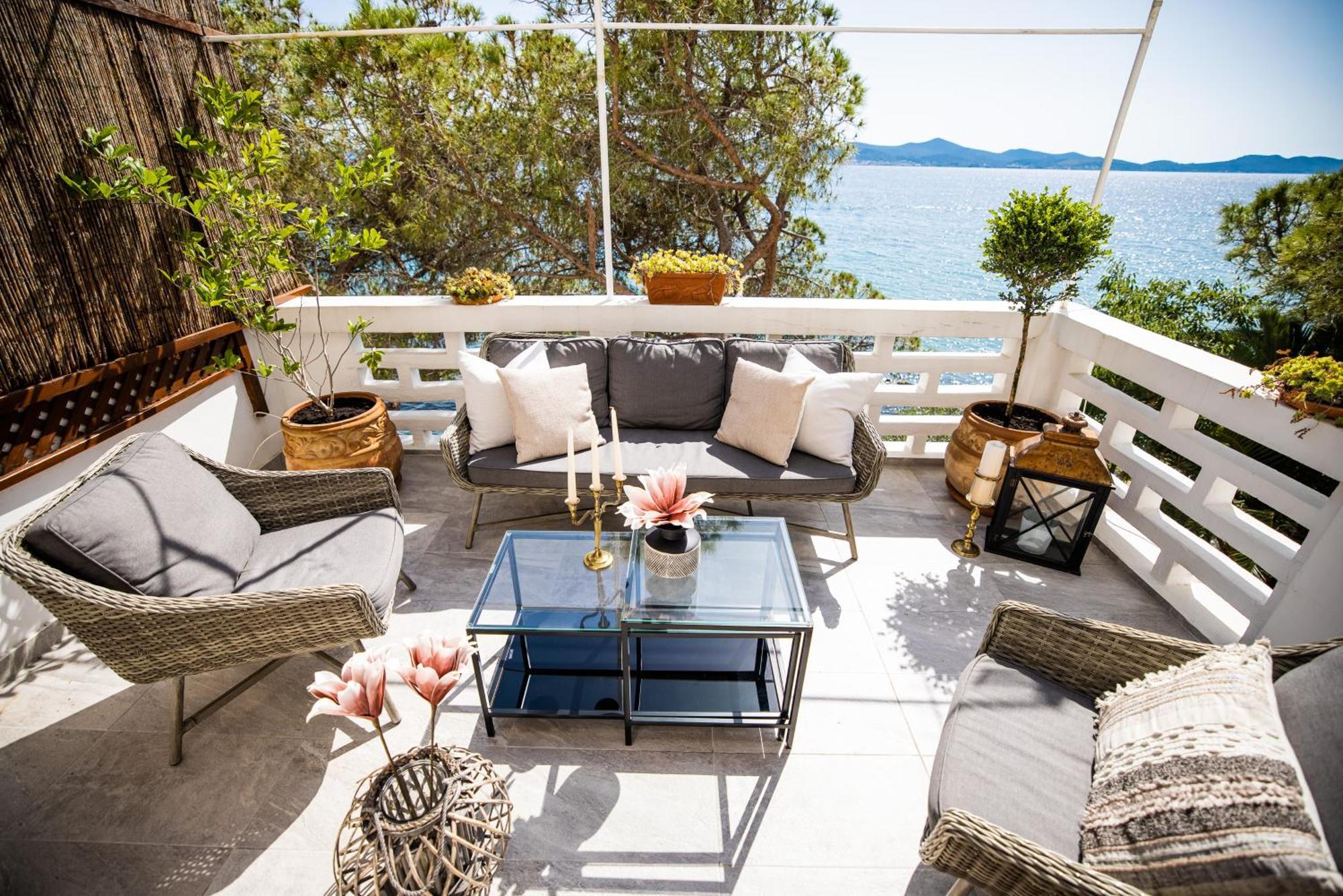 Zadar Center Beach Apartment - Directly On The Sea المظهر الخارجي الصورة