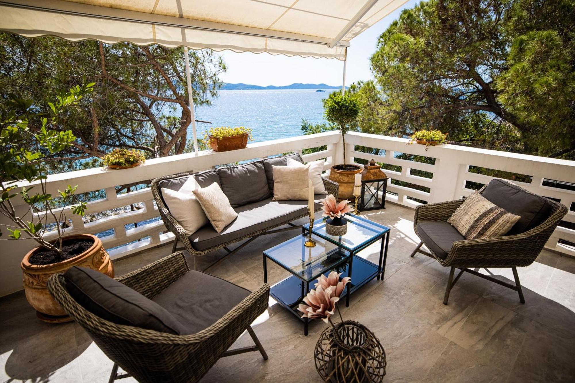Zadar Center Beach Apartment - Directly On The Sea المظهر الخارجي الصورة