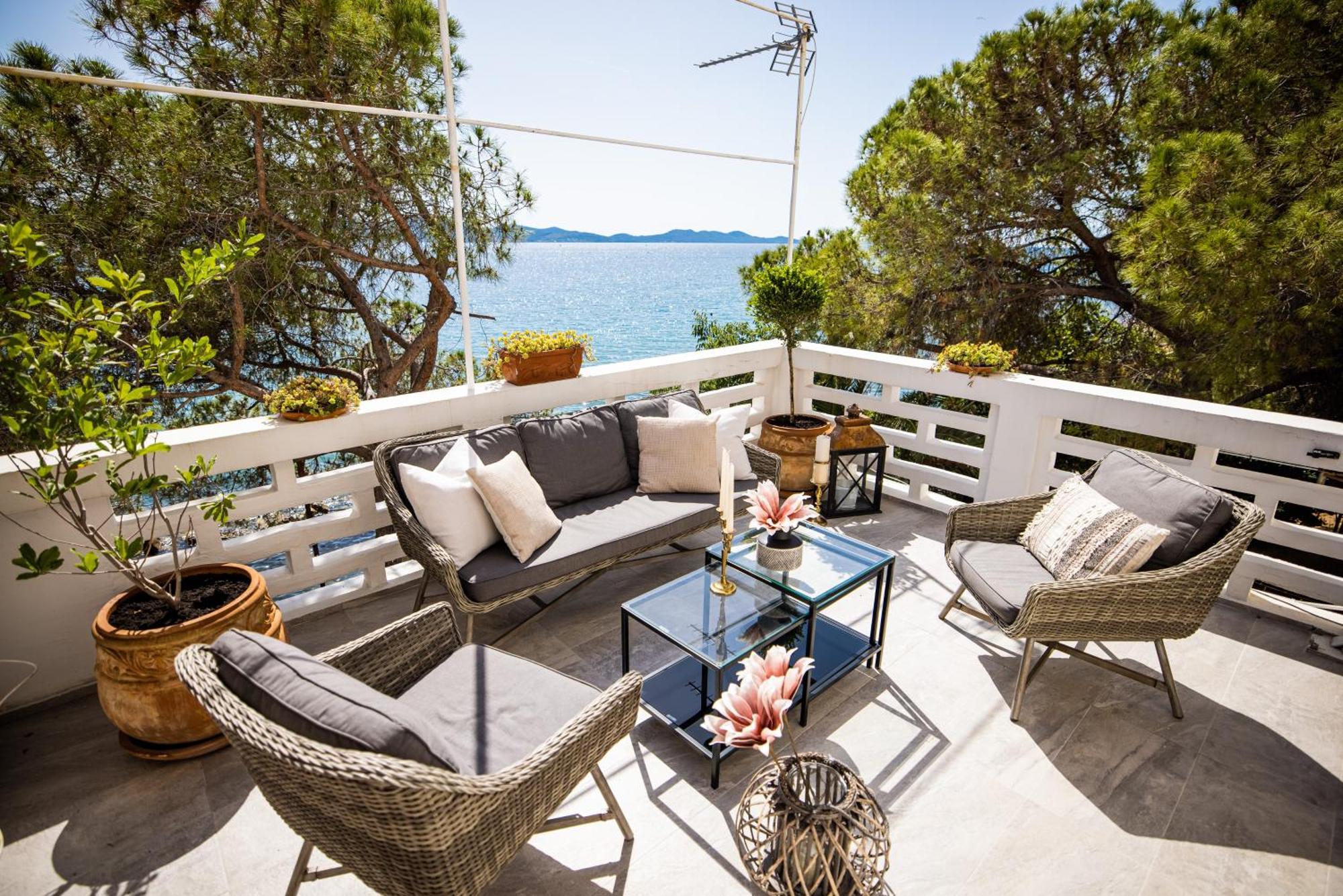 Zadar Center Beach Apartment - Directly On The Sea المظهر الخارجي الصورة
